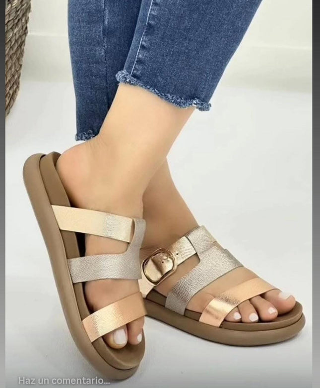 Sandalia tres oros