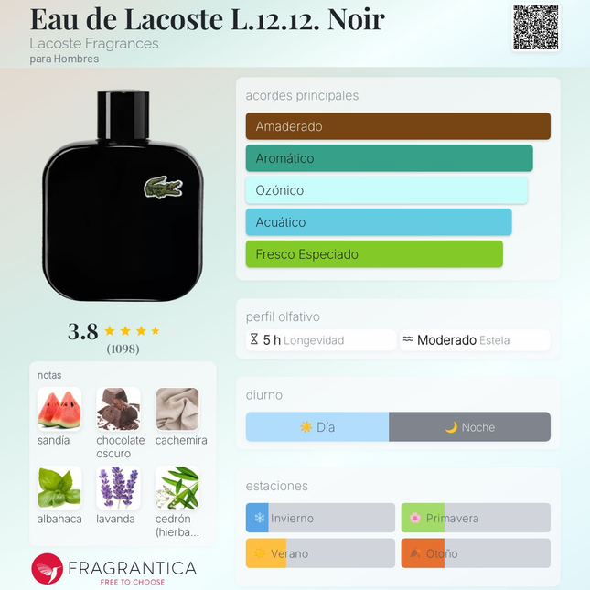 L12 Lacoste Negra